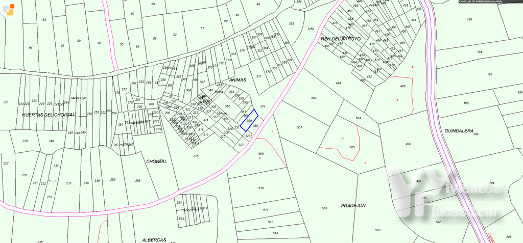 Ref.- 23003 Terreno rústico en venta, Campillo de Ranas